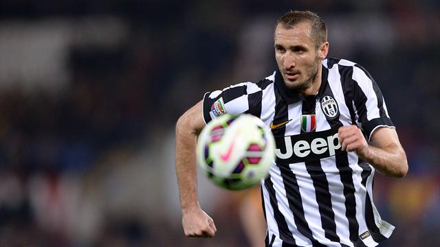 Chiellini manquera les chocs contre Naples et le Bayern