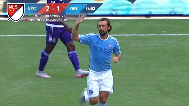 Une standing ovation et un bonjour à Kaka : les premiers pas de Pirlo en MLS