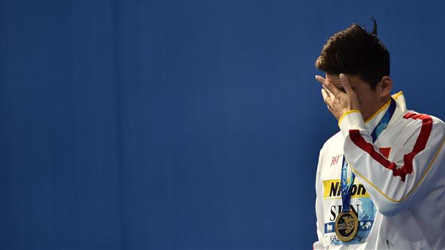 "Quand on fait un bon résultat, c'est qu'on est dopé" : Sun Yang défend la Chine face aux médias