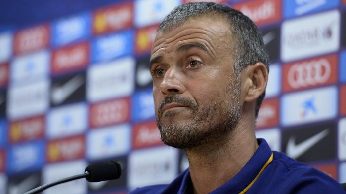 Luis Enrique press conference