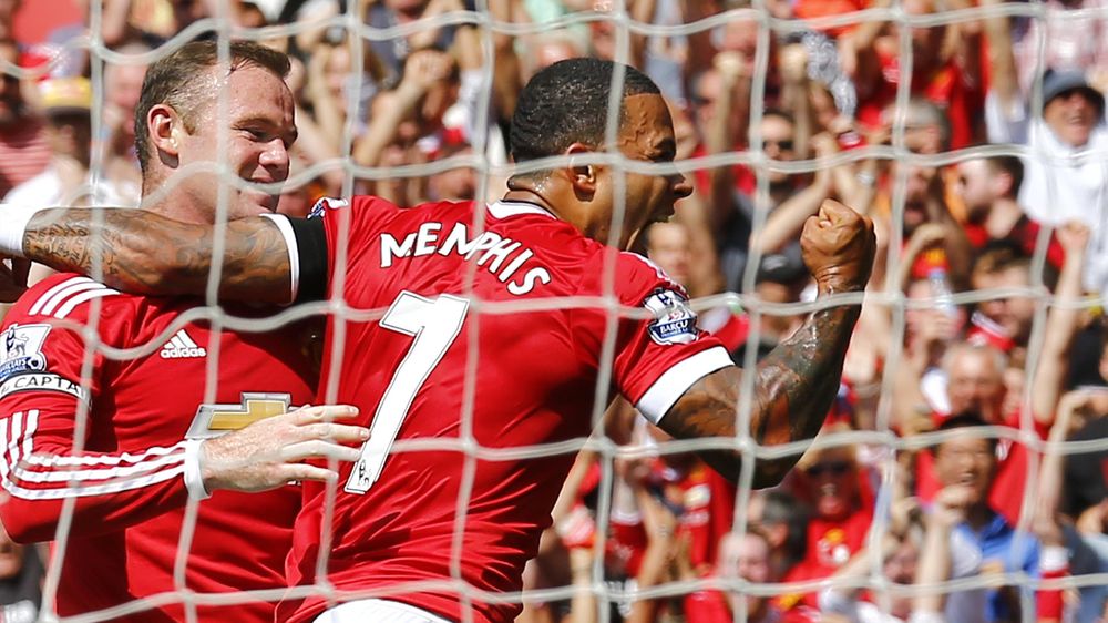Tottenham's Kyle Walker scored an own goal and the first goal for Manchester United