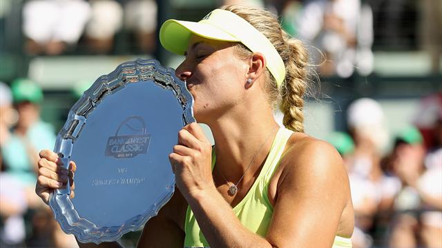 Quatre titres en 2015 : Angelique Kerber fait aussi bien que Serena Williams