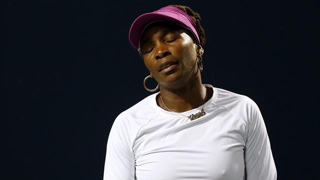 Même la pluie n’a rien pu faire pour Venus Williams