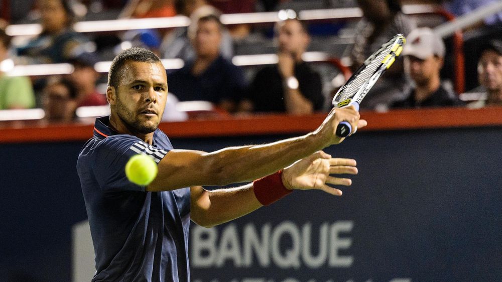Jo-Wilfried Tsonga, au Masters 1000 de Montréal 2015.