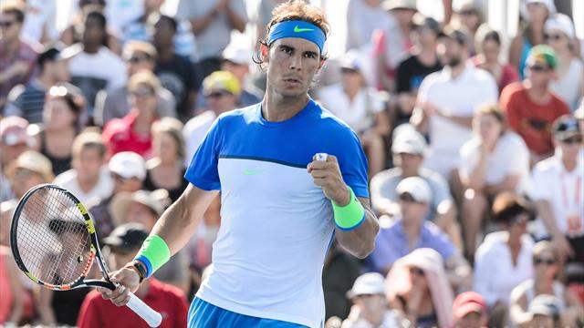 Nadal n’a pas manqué ses retrouvailles avec le Canada
