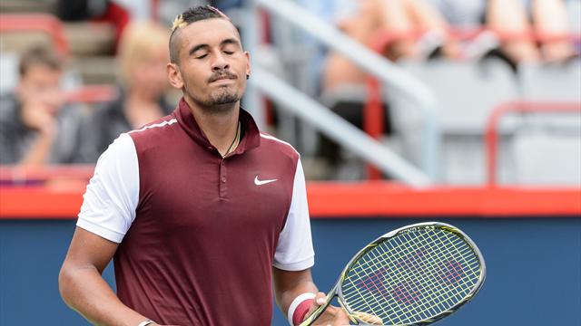 Amende, sifflets et défaite : la sale journée de Kyrgios