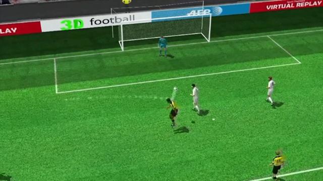 Aubameyang di testa su cross di Schmelzer, 2-0 Aubameyang di testa su cross di Schmelzer, 2-0