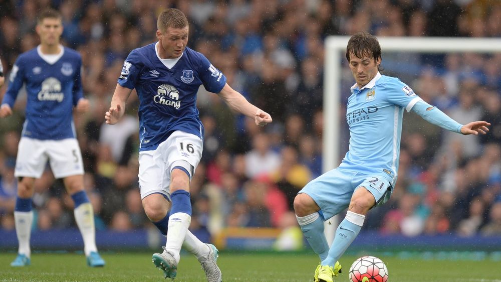 Manchester City und der FC Everton lieferten ein umkämpftes Spiel