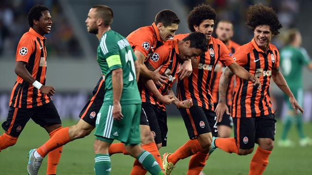 La grosse frayeur du Shakhtar, Bâle et le Celtic éliminés