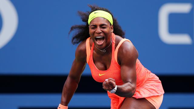 De la souffrance du premier set à la délivrance du second, Serena est passée par tous les états