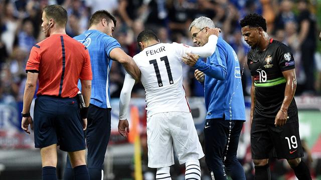 Victime d’une rupture du ligament croisé, Fekir a vu son rêve virer au cauchemar