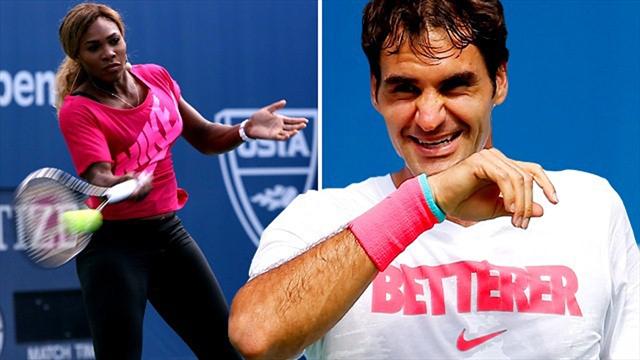 Duell in Fernost: Federers Aces oder Serenas Slammers?