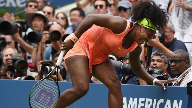 Le point où la demi-finale a glissé entre les doigts de Serena Williams