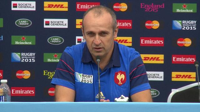 Contre l’Italie, Saint-André s’attend à un « match âpre »