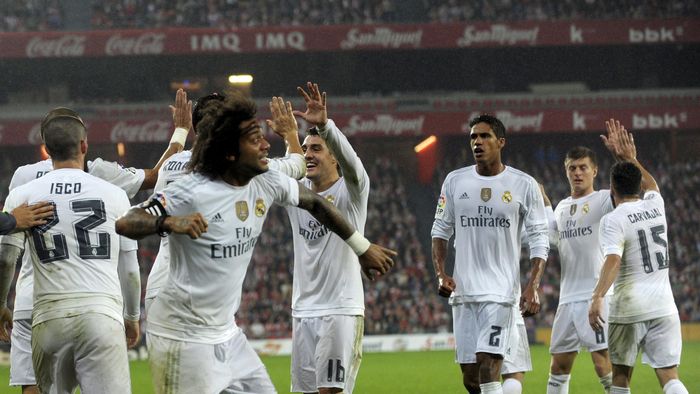 Image result for Real Madrid players celebration