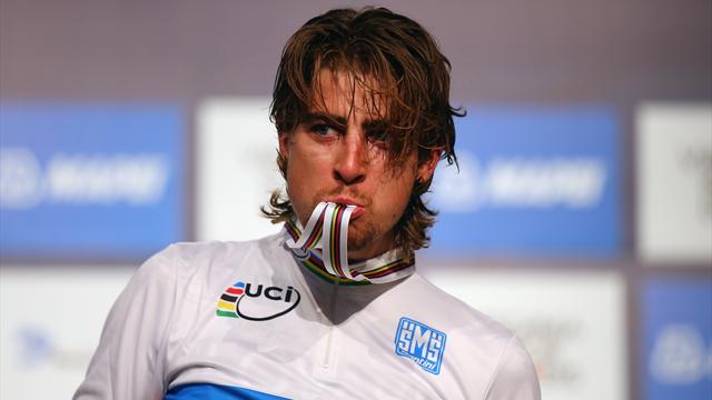 Vraie star et grand champion, Sagan est le maillot arc-en-ciel idéal