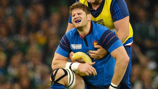 A terre en début de match, Papé avait reçu un coup de poing de O'Brien