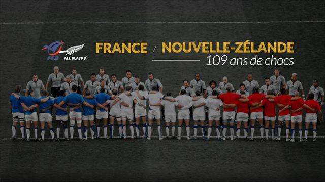 France – Nouvelle-Zélande: Un choc et 109 ans d’histoire
