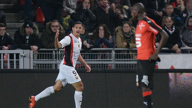 Nice a encore affirmé sa puissance offensive et c’est Rennes qui en a fait les frais