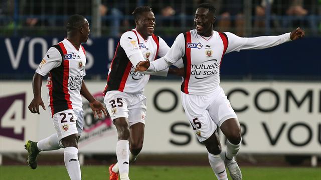 Nice retrouve le sourire, Caen peut l’avoir mauvaise