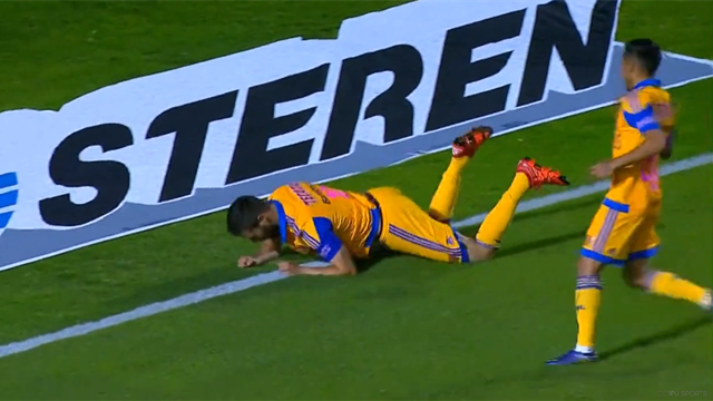 Comme Valbuena, Gignac a raté sa célébration