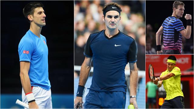 Sur le papier, Djokovic et Federer ont un boulevard devant eux
