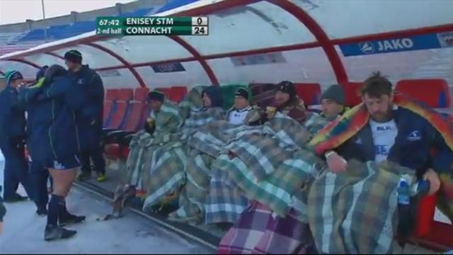 En déplacement en Russie, les Irlandais du Connacht ont découvert le froid sibérien