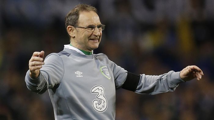 Republic of Ireland manager Martin O'Neill