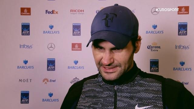 Federer : « Je vais pouvoir construire sur ma victoire face à Djokovic pour la suite du Masters »