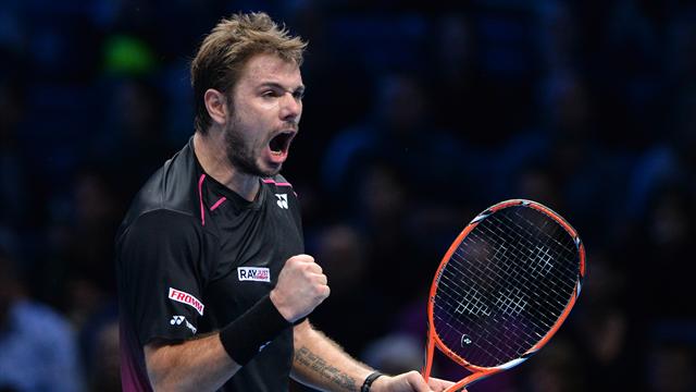 Wawrinka écarte Murray et complète le dernier carré