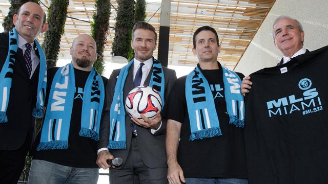 Beckham tient enfin son terrain pour son stade à Miami