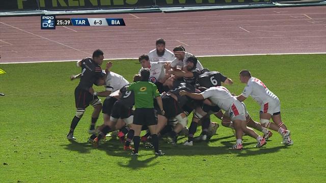 Tous les essais de Tarbes – Biarritz en vidéo