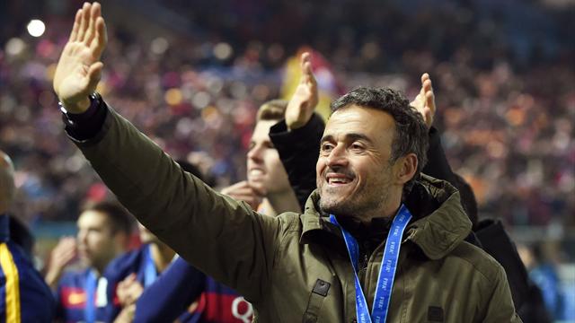 Luis Enrique, nombrado mejor entrenador del mundo en 2015
