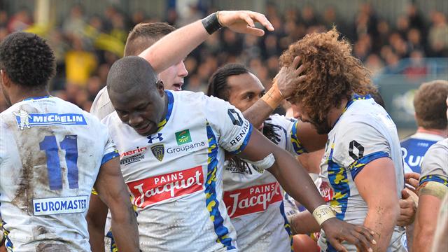 12e journée: Clermont et le Racing peuvent basculer sur l'Europe l'esprit tranquille