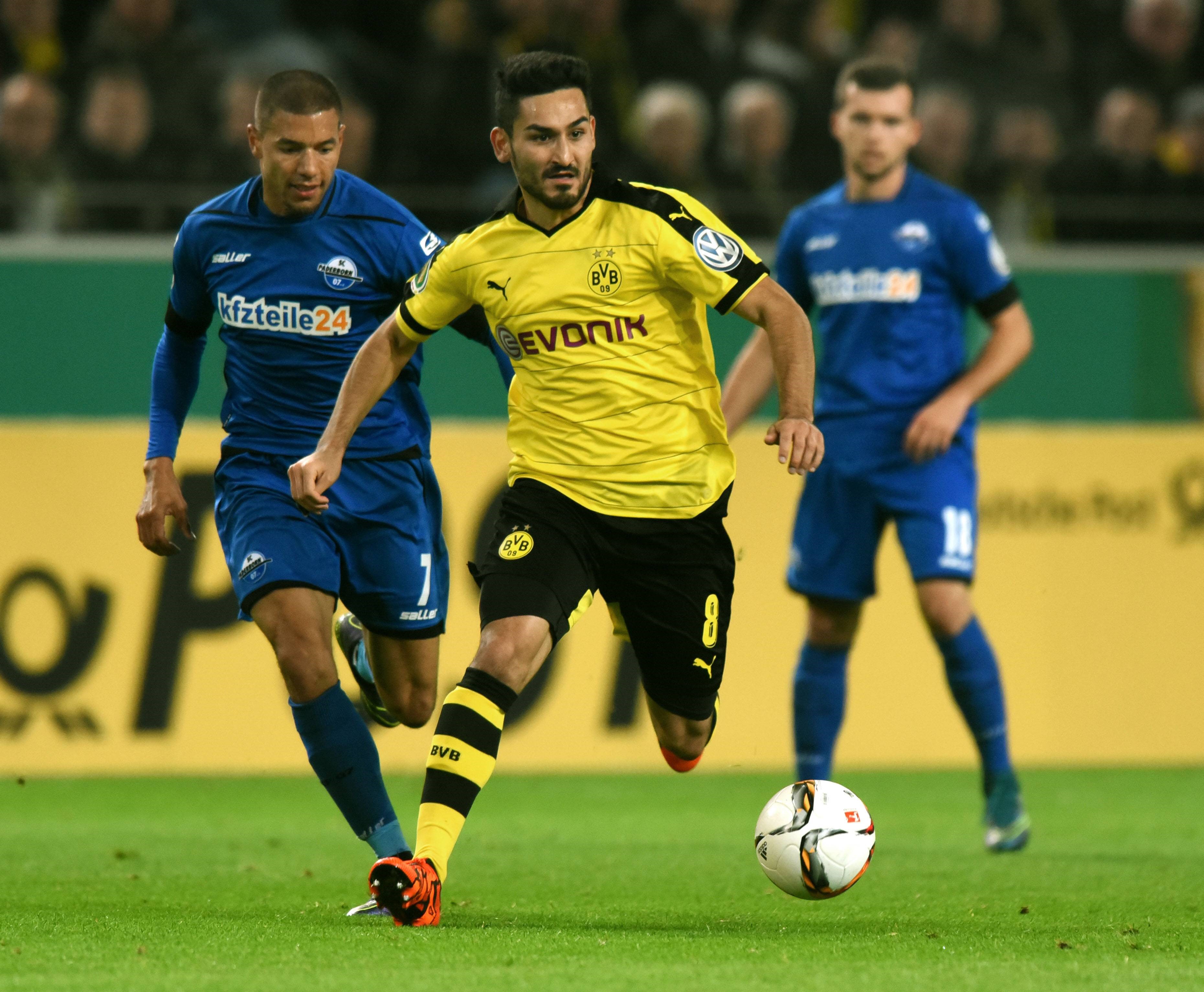 Ilkay Gundogan (Dortmund) en Coupe d'Allemagne 2015-2016