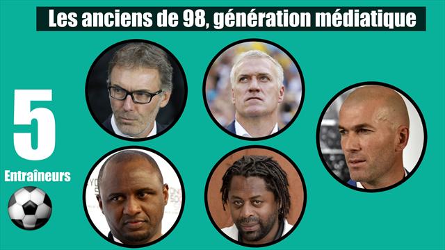 France 1998 : malgré Blanc, Deschamps et Zidane, le métier d'entraîneur n'attire pas les foules