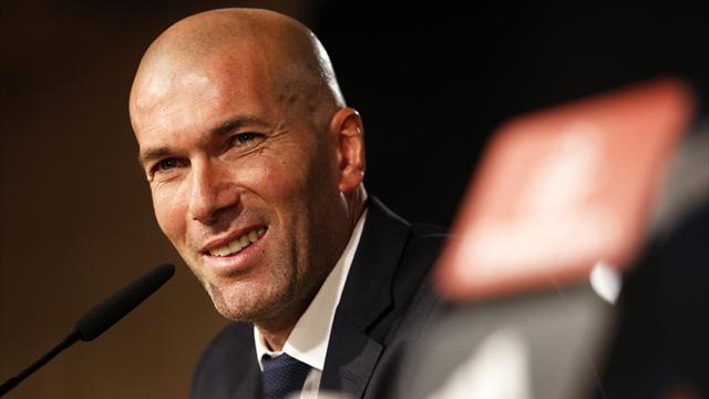 Le stress "est moindre" pour Zidane, qui garde le sourire