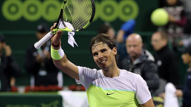 D’abord accroché, Nadal a ensuite mis le turbo : les temps forts