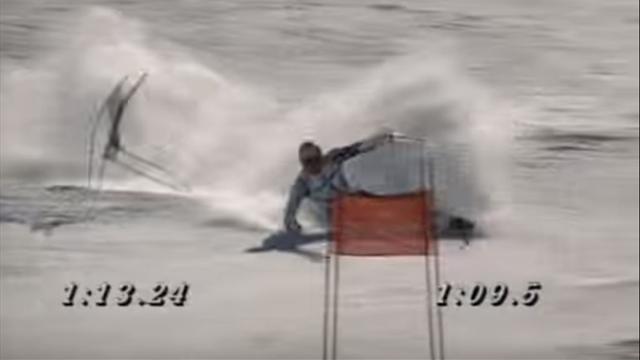 Il giorno in cui Alberto Tomba vinse l'oro mondiale in gigante cadendo Il giorno in cui Alberto Tomba vinse l'oro mondiale in gigante cadendo