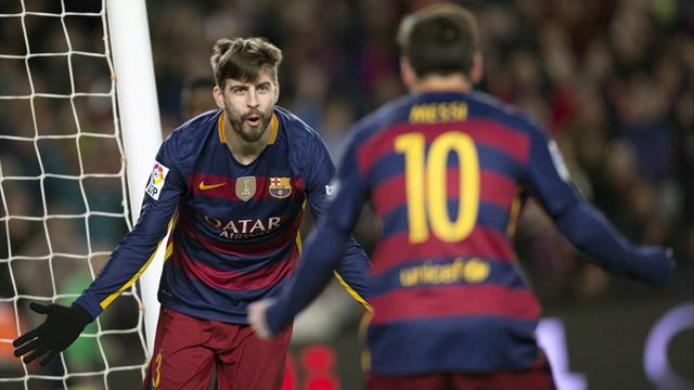 Piqué ensalza a Messi antes del Clásico: "Es el mejor de la historia"