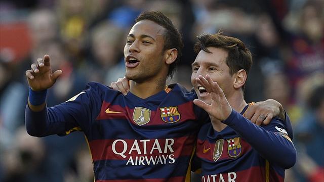 Une forme de Ballon d'Or : Messi s'offre un triplé et met le Barça sur le trône