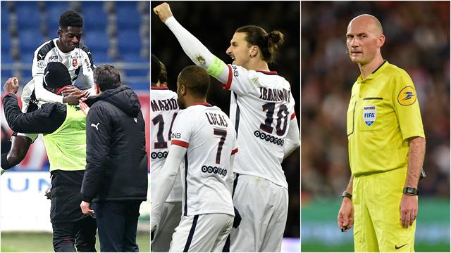 La maîtrise du PSG, l'étonnant Dembélé, l'arbitrage : les tops et les flops de samedi en L1