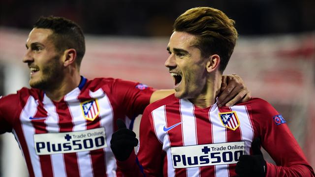 L'Atlético et Griezmann maintiennent un rythme infernal