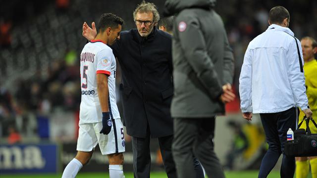 Blanc le reconnaît : il y aura "un choix à faire en fin de saison" pour Marquinhos