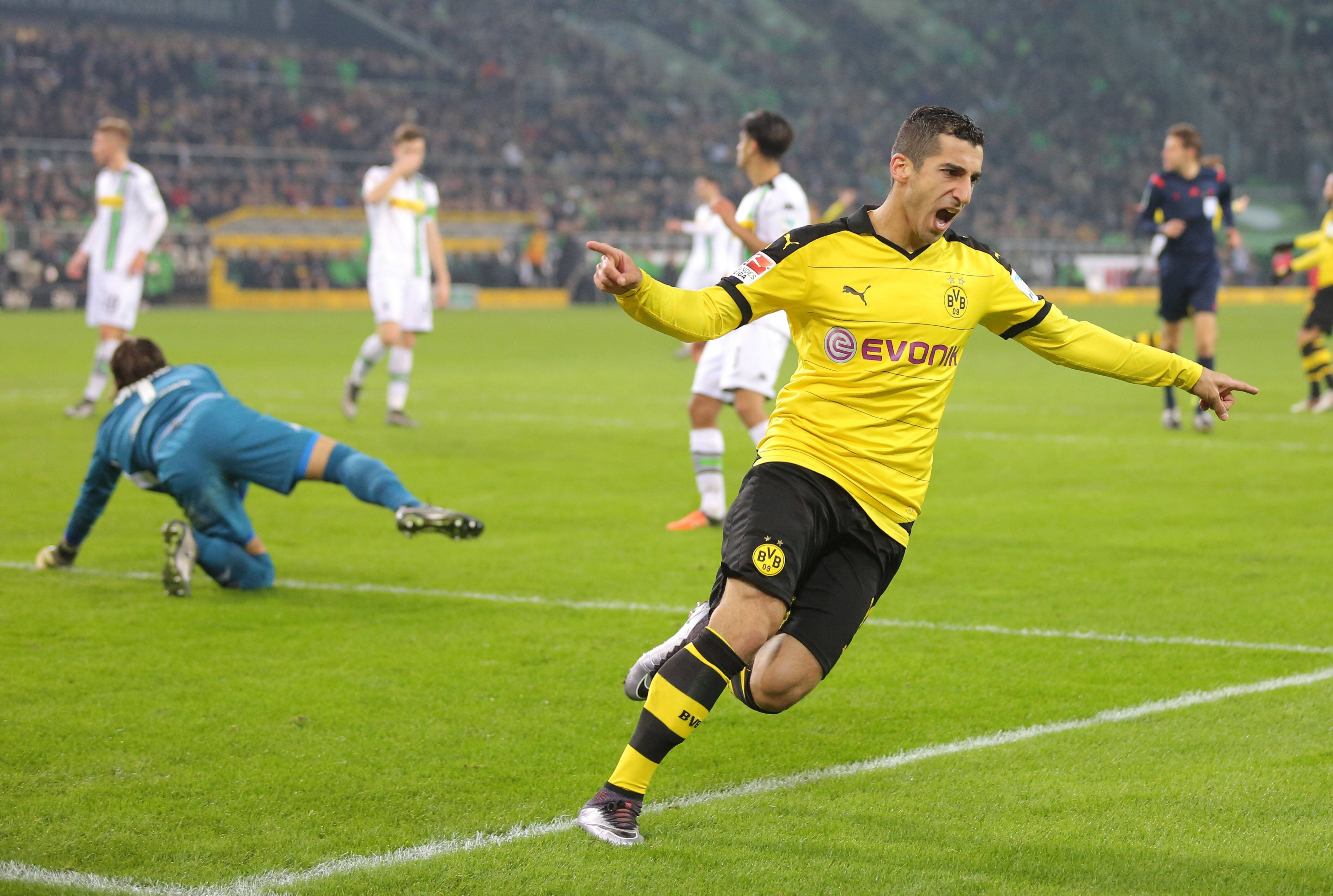 Henrikh Mkhitaryan, Borussia Dortmund, Borussia Mönchengladbach