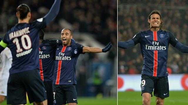 Au PSG, le chassé-croisé Lucas-Cavani change le visage de l'attaque