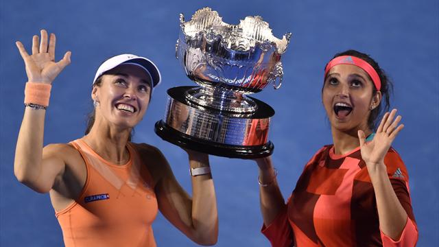 Hingis et Mirza, un Petit Chelem pour commencer l'année
