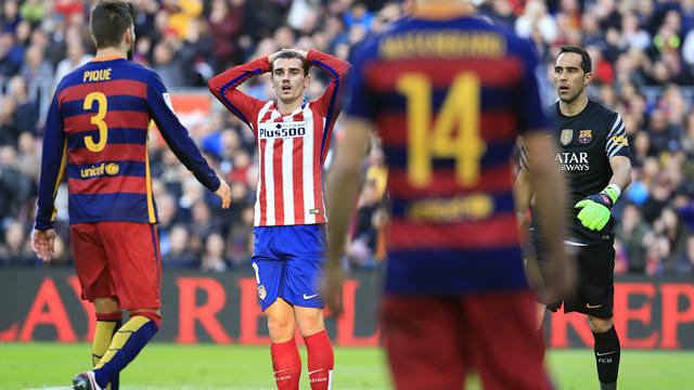Trop seul face au Barça, Griezmann n’a pas fait le poids