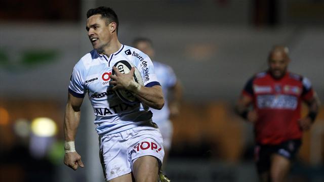 Le Racing et Toulouse prennent leurs distances avant la trêve