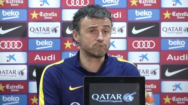 Enrique : "De zéro à un million, Neymar est touché à 0,000001%" Enrique : "De zéro à un million, Neymar est touché à 0,000001%"